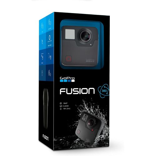 고프로 GoPro Fusion - 360 Waterproof Digital VR Camera with Spherical 5.2K HD Video 18MP Photos