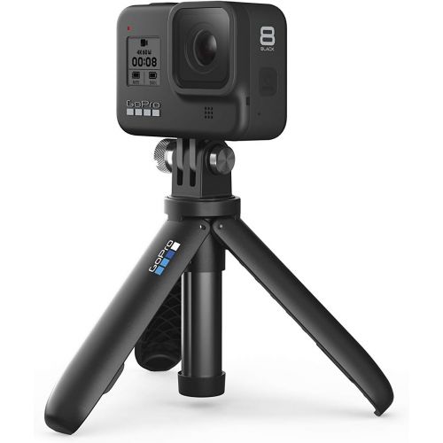 고프로 GoPro Hero8 Black Holiday Bundle - Includes Hero8 Black Camera plus Shorty, Head Strap, 32GB SD Card, and 2 Rechargeable Batteries