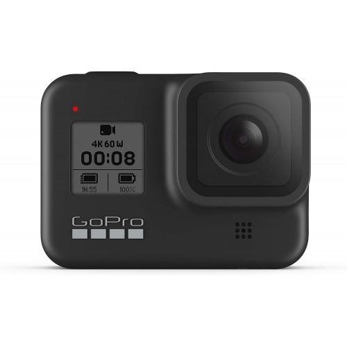 고프로 GoPro HERO8 Black - Waterproof Action Camera with Touch Screen 4K Ultra HD Video 12MP Photos 1080p Live Streaming Stabilization