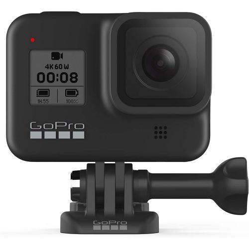 고프로 GoPro HERO8 Black - Waterproof Action Camera with Touch Screen 4K Ultra HD Video 12MP Photos 1080p Live Streaming Stabilization
