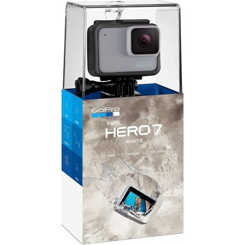 고프로 GoPro Hero7 White  Waterproof Action Camera with Touch Screen 1080p HD Video 10MP Photos