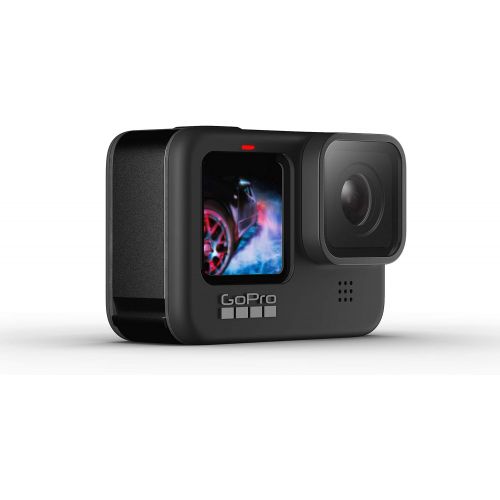 고프로 New GoPro HERO9 Black - Waterproof Action Camera with Front LCD and Touch Rear Screens, 5K Ultra HD Video, 20MP Photos, 1080p Live Streaming, Webcam, Stabilization