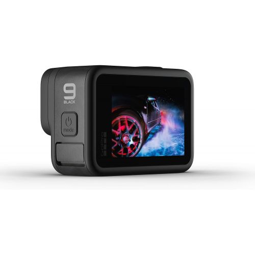고프로 New GoPro HERO9 Black - Waterproof Action Camera with Front LCD and Touch Rear Screens, 5K Ultra HD Video, 20MP Photos, 1080p Live Streaming, Webcam, Stabilization