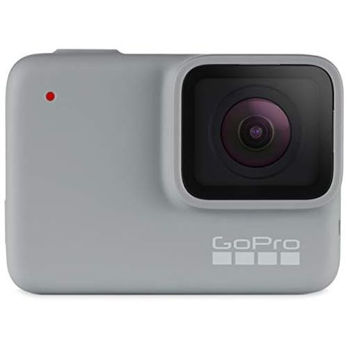 고프로 GoPro HERO7 White - E-Commerce Packaging - Waterproof Digital Action Camera with Touch Screen 4K HD Video 10MP Photos Live Streaming Stabilization