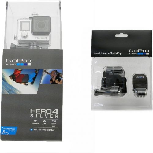 고프로 GoPro Hero4 Silver Starter Bundle HERO4SILVSTARTBDL