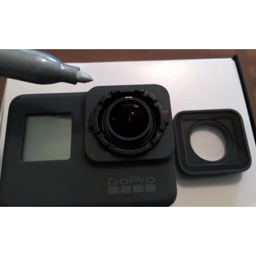 고프로 GoPro HERO6 Black Plus Modified Infrared Night Vision Camera with 2.5MM 12MP IR Full Spectrum Lens - Great for Ghost Hunting- Modified by StuntCams