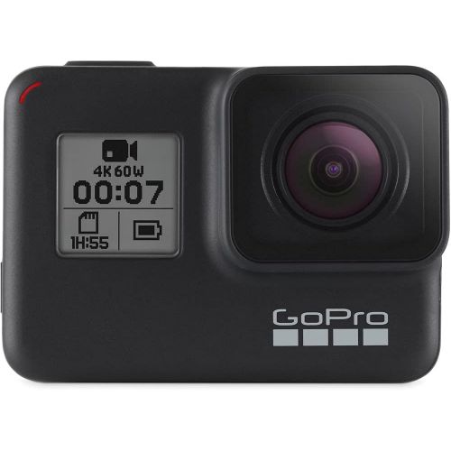 고프로 GoPro HERO7 Hero 7 Waterproof Digital Action Camera with 32GB microSD Card Starter Bundle (Black)