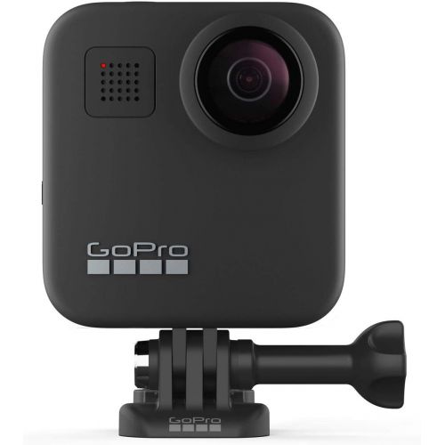 고프로 GoPro MAX Waterproof 360 Camera + Hero Style Video, 5.6K30 UHD Video 16.6MP Photos Power Bundle with Dual Charger, 2 Extra Battery, 32GB microSD Card, Cleaning Kit