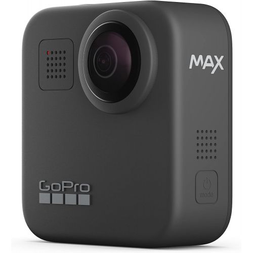 고프로 GoPro MAX ? Waterproof 360 + Traditional Camera with Touch Screen Spherical 5.6K30 HD Video 16.6MP 360 Photos 1080p Live Streaming Stabilization