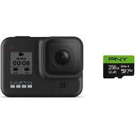 GoPro HERO8 Black + PNY Elite-X 256GB U3 microSDHC Card (Bundle)