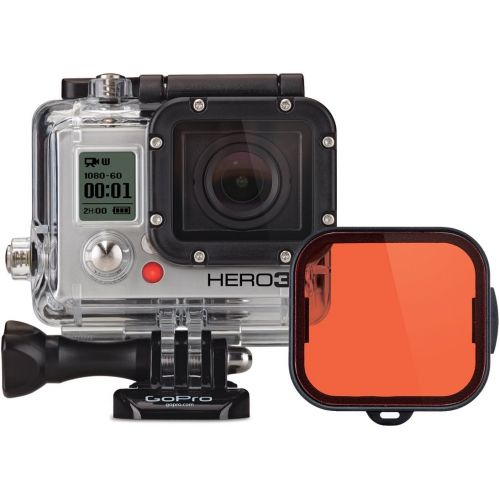 고프로 GoPro Camera ADVFR-301 HERO3+ Dive Filter for Dive Housing (RED)