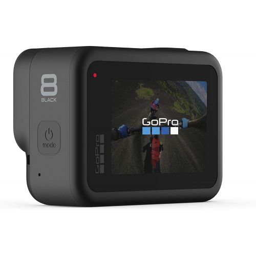 고프로 GoPro HERO8 Black - Waterproof Action Camera with Touch Screen 4K Ultra HD Video 12MP Photos 1080p Live Streaming Stabilization (International Model)