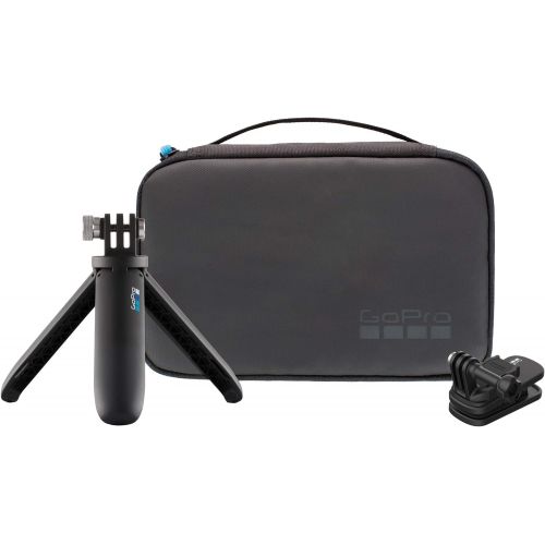 고프로 GoPro Travel Kit: Includes Magnetic Swivel Clip, Shorty, and Compact Case - Official GoPro Product, AKTTR-002