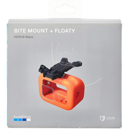 고프로 GoPro Bite Mount + Floaty (HERO8 Black) - Official GoPro Mount