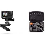 [아마존베스트]Magnetic Swivel Clip - Official GoPro Accessory & AmazonBasics Carry Case for GoPro Action Cameras - Large