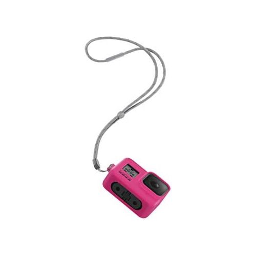 고프로 [아마존베스트]GoPro Case + Lanyard for HERO8 Black - Electric Pink (Official GoPro Accessory)