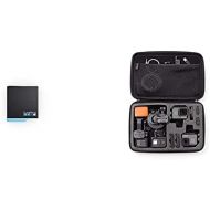 [아마존베스트]GoPro Battery for Hero8 Black/Hero7 Black/Hero6 Black (Official Accessory) & Amazon Basics Carry Case for GoPro Action Cameras - Large