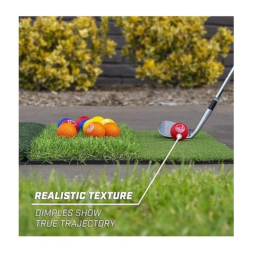  GoSports Foam Golf Practice Balls Realistic Feel and Limited Flight Use Indoors or Outdoors