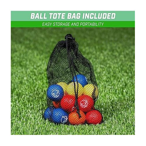  GoSports Foam Golf Practice Balls Realistic Feel and Limited Flight Use Indoors or Outdoors