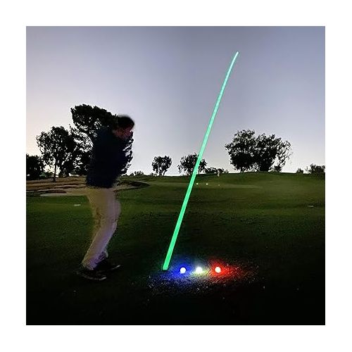  GoSports Light Up LED Golf Balls 12 Pack - Impact Activated with 10 Minute Timer