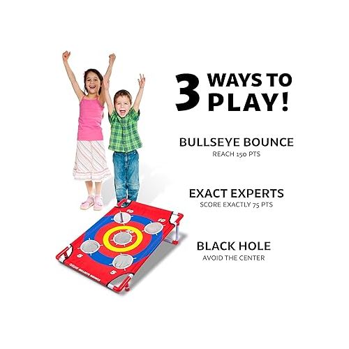  GoSports Portable PVC Framed Bean Bag Toss Games - Great for All Ages & Includes Fun Rules, Choose Your Style