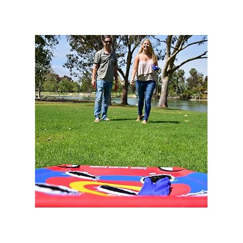  GoSports Portable PVC Framed Bean Bag Toss Games - Great for All Ages & Includes Fun Rules, Choose Your Style