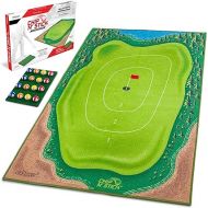 The Original GoSports Chip N' Stick - Giant Golf Games with Balls and Chipping Mat - Choose Classic, Mid-Size, Darts or Islands