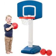 GoSports Tot Shot Toddler Basketball Set - Kids Indoor & Outdoor Toy Hoop with Adjustable Height