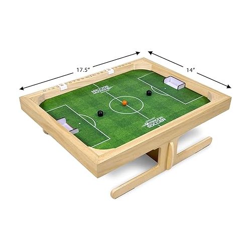  GoSports Magna Ball Tabletop Board Game - Fast-Paced Magnet Game for Kids & Adults, Choose Between Magna, Soccer, and Hockey Games