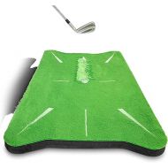 GoSports Swing Spot Golf Swing Impact Training Mat, Shows Club Path at Impact to Detect and Fix Slices, Hooks and More - Choose Indoor or Outdoor