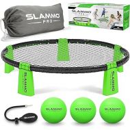 GoSports SLAMMO PRO Game Set - New and Improved PRO Set with 3 PRO Balls, Pump and Carrying Case