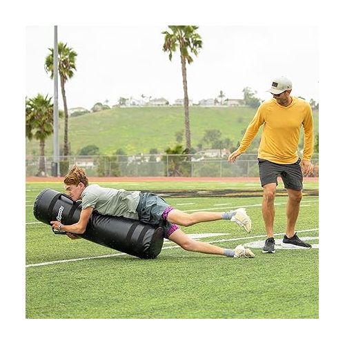  GoSports Heavy Duty Football Tackling Dummy - Training Equipment for Youth & College Football Practice - 4 ft XL Blocking Pad for Sports & Martial Arts