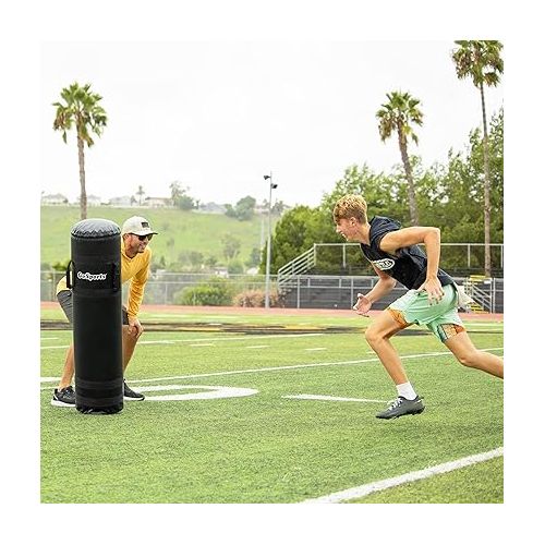  GoSports Heavy Duty Football Tackling Dummy - Training Equipment for Youth & College Football Practice - 4 ft XL Blocking Pad for Sports & Martial Arts