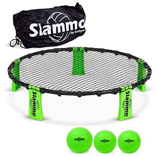  [아마존베스트]GoSports Slammo Game Set (Includes 3 Balls, Carrying Case and Rules)