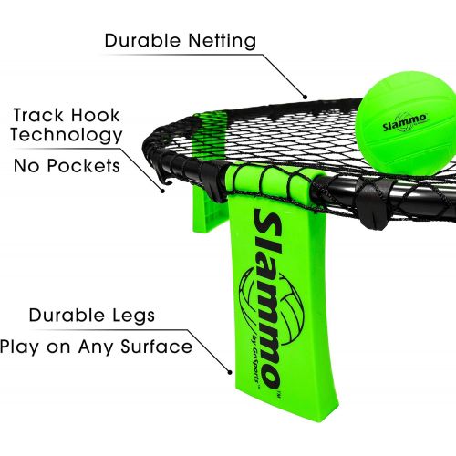  [아마존베스트]GoSports Slammo Game Set (Includes 3 Balls, Carrying Case and Rules)