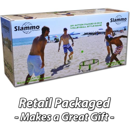  [아마존베스트]GoSports Slammo Game Set (Includes 3 Balls, Carrying Case and Rules)