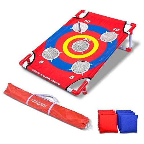  [아마존베스트]GoSports Bullseye Bounce & Tri Toss Cornhole Toss Games - Great for All Ages & Includes Fun Rules