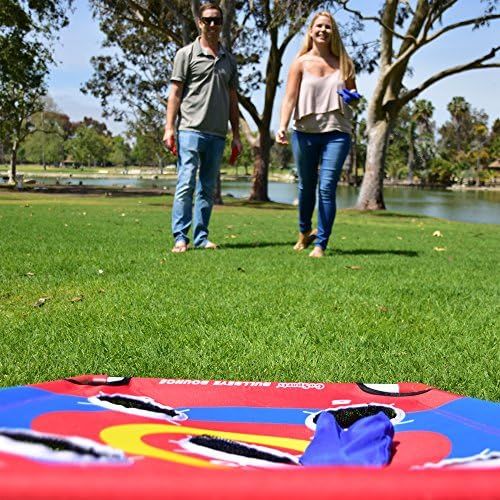  [아마존베스트]GoSports Bullseye Bounce & Tri Toss Cornhole Toss Games - Great for All Ages & Includes Fun Rules