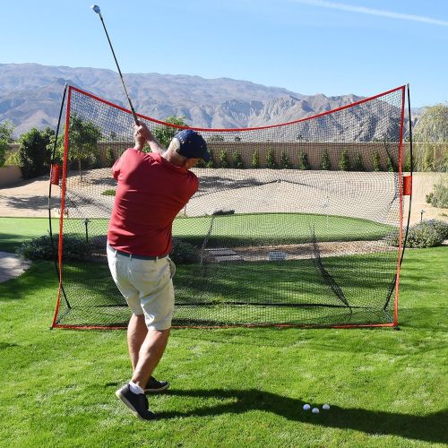  GoSports Golf Practice Hitting Net | Choose Between Huge 10 x 7 or 7 x 7 Nets | Personal Driving Range for Indoor or Outdoor Use | Designed by Golfers for Golfers
