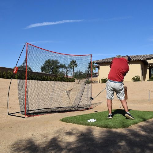  GoSports Golf Practice Hitting Net | Choose Between Huge 10 x 7 or 7 x 7 Nets | Personal Driving Range for Indoor or Outdoor Use | Designed by Golfers for Golfers