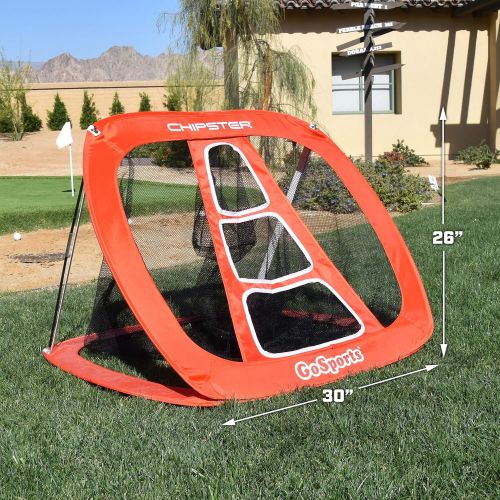  GoSports Chipster Golf Chipping Pop Up Practice Net | Indoor Outdoor Short Game Training