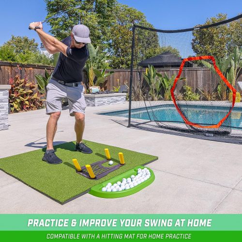 GoSports Golf HEX Track Swing Path Guide - Fix Slices, Hooks and More