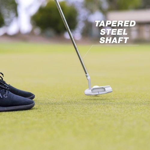  GoSports Classic Golf Putter, Choose Between 2 Way or Blade Putter - 35 Length with Premium Grip