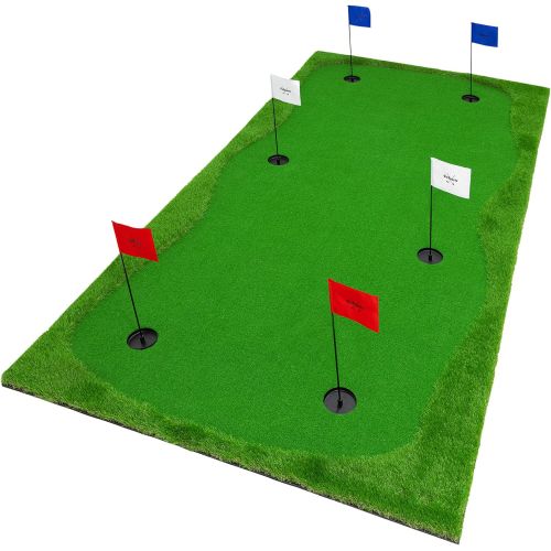  GoSports 10x5 Golf Putting Green for Indoor & Outdoor Putting Practice