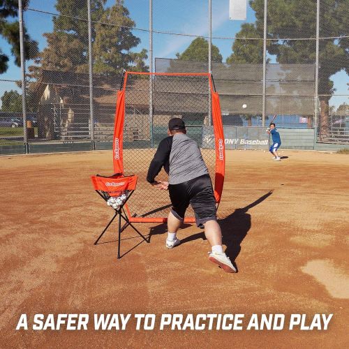  GoSports 7 x 4 - Screen - Baseball & Softball Pitcher Protection Net, Must Have for Safe Training