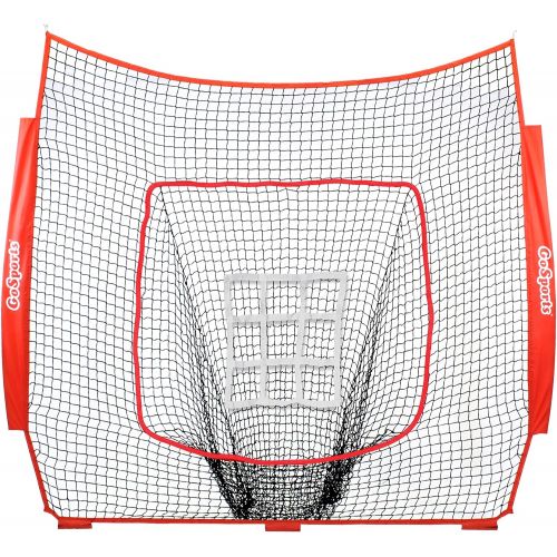  GoSports Replacement 7x7 Baseball/Softball Net - Compatible Brand 7x7 Baseball Net - Bow Type Frame Not Included