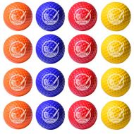 GoSports Foam Golf Practice Balls - Realistic Feel and Limited Flight - Soft for Indoor or Outdoor Training - Choose Between 16 Pack or 64 Pack