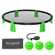 GoSports Slammo XL Game Set | Huge 48 Net | Great for Beginners, Younger Players or Group Play, Green