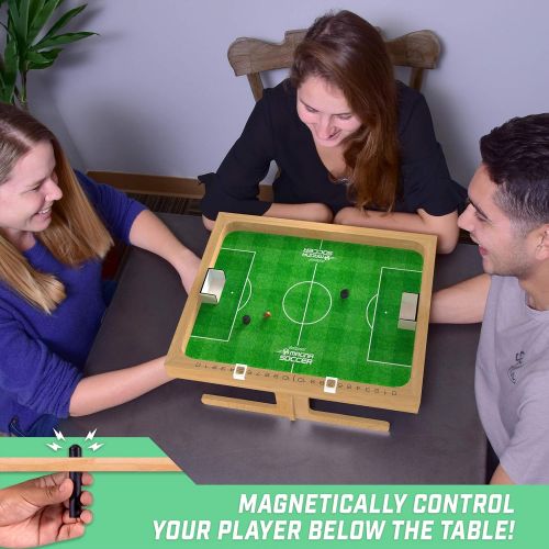  GoSports Magna Ball Tabletop Board Game | Fast-Paced Magnet Game for Kids & Adults | Choose Between Magna, Soccer, and Hockey Games