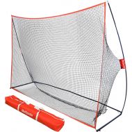 [무료배송]고스포츠 골프 히팅네트 GoSports Golf Practice Hitting Net - Choose Between Huge 10x7 or 7x7 Nets -Personal Driving Range for Indoor or Outdoor Use - Designed by Golfers for Golfers